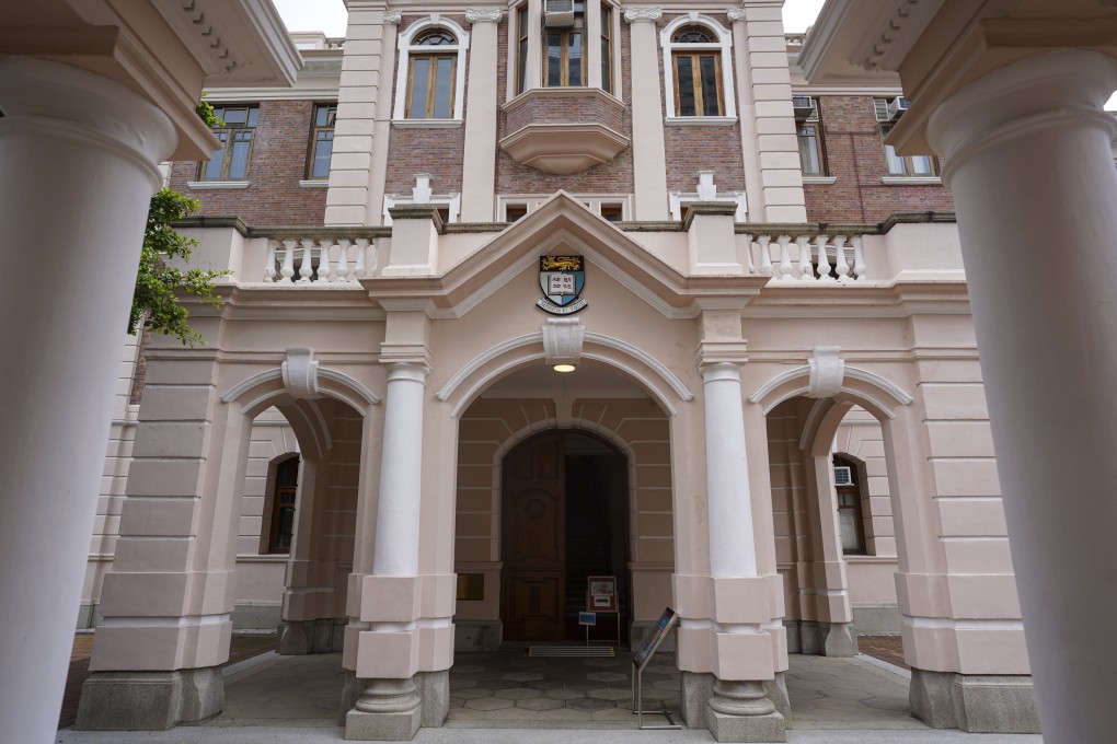 Loke Yew Hall, in the University of Hong Kong’s Main Building, was built in 1910-12 and is one of the few places left in the city with galvanised iron sheet ceilings. Photo: Sam Tsang
