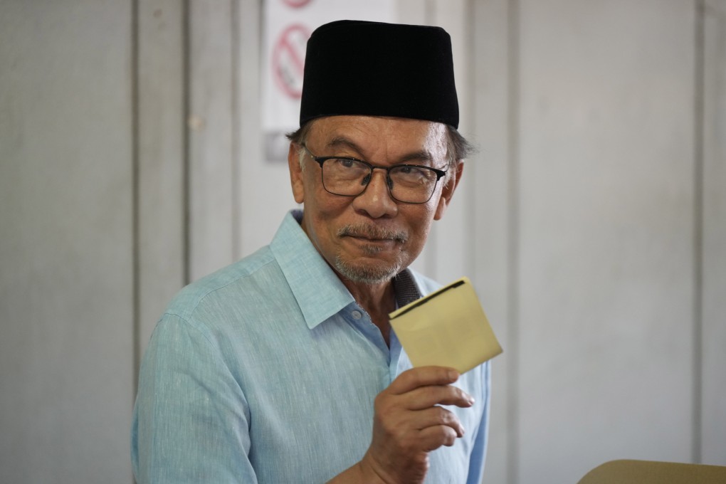 Malaysia’s Prime Minister Anwar Ibrahim faces a critical first test in state elections on August 12. Photo: AP