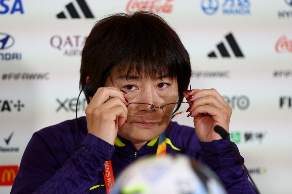 China coach Shui Qingxia’s team had a disappointing World Cup. Photo: Reuters