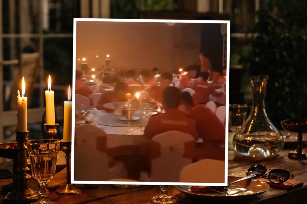 Over 150 civilian rescue groups across China have arrived at Zhuozhou to help people affected by the floods. Photo: SCMP composite/Weibo