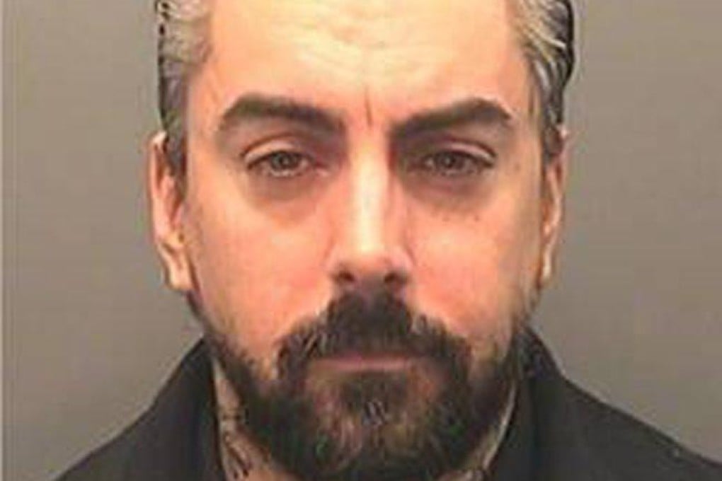 Jailed paedophile Ian Watkins. The Lost Prophets singer has reportedly been stabbed in prison in northern England. Photo: South Wales Police / EPA / Handout