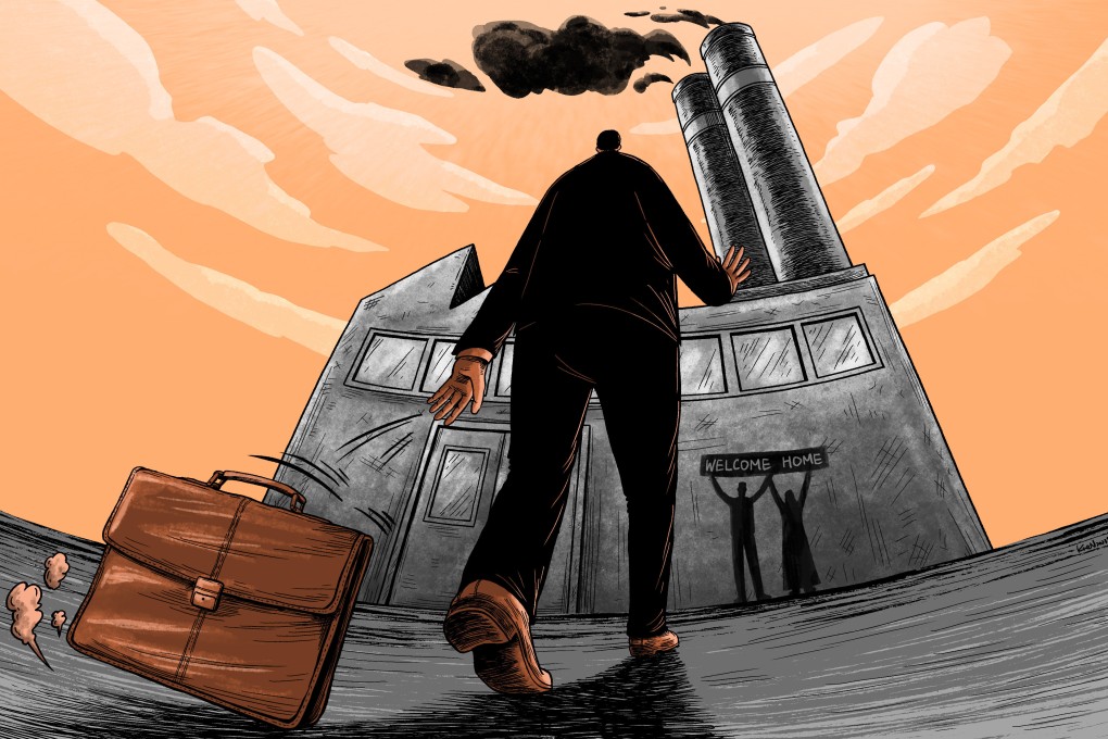 China’s second-generation factory owners are taking the helm of manufacturing in the world’s second-largest economy. Illustration: Lau Ka-kuen