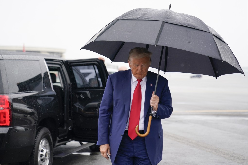 Donald Trump has has racked up more legal problems than all of his 43 predecessors combined. Photo: AP