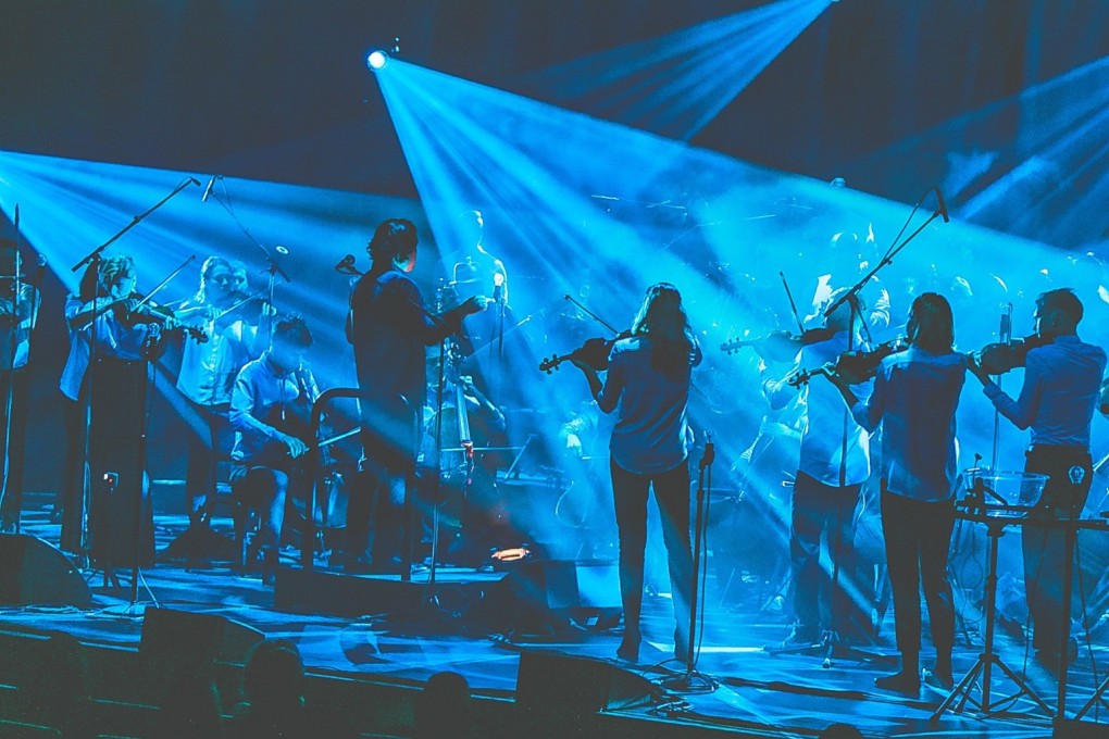 The world of heavy metal collides with classical music in “Bright & Black”, presented by the Baltic Sea Philharmonic and its groundbreaking conductor Kristjan Järvi at the 52nd Hong Kong Arts Festival in 2024. Photo: HKAF