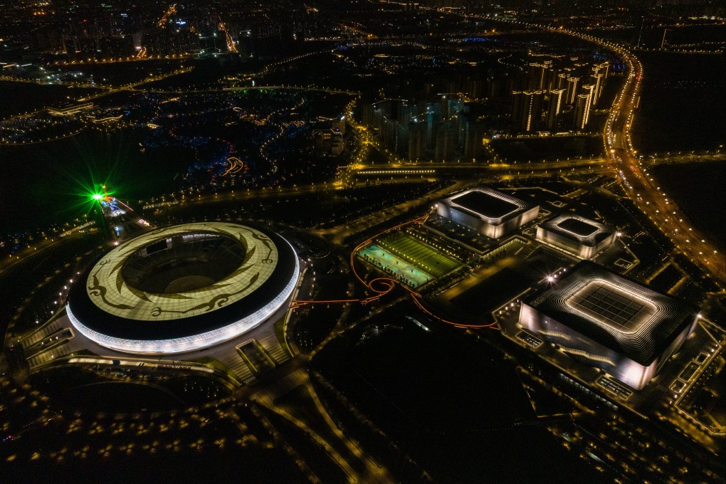 The main site of the Chengdu Universiade, which closed on Tuesday evening. Photo: Xinhua