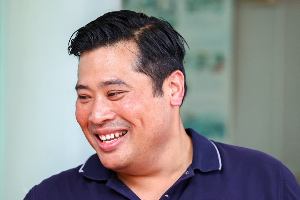 Vacharaesorn Vivacharawongse, 42, the second-eldest son of Thailand’s King Maha Vajiralongkorn visits the Foundation for Slum Child Care supported by the Royal Family, in Bangkok, Thailand on Tuesday. Photo: Reuters
