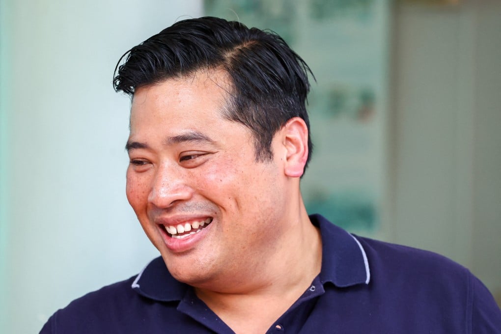 Vacharaesorn Vivacharawongse, 42, the second-eldest son of Thailand’s King Maha Vajiralongkorn visits the Foundation for Slum Child Care supported by the Royal Family, in Bangkok, Thailand on Tuesday. Photo: Reuters