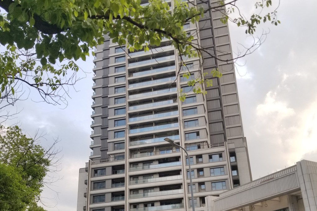 A view of unfinished residential project The One - Rivera Shanghai on Puyi Road, Pudong. Photo: Zhang Shidong