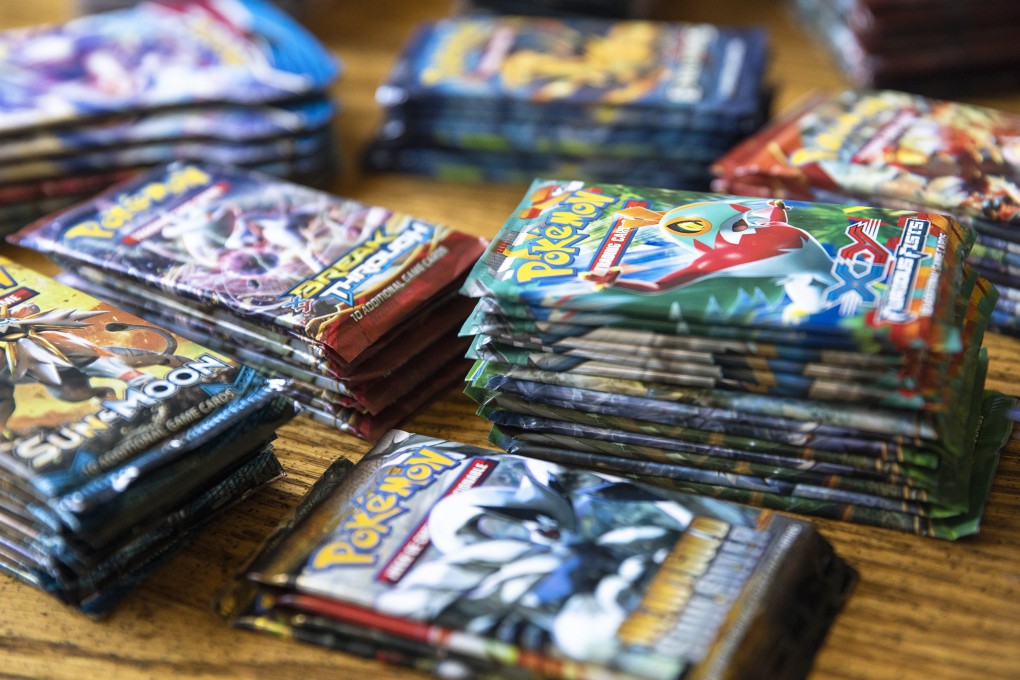 Collectibles such as Pokemon trading cards have seen a surge in value since the pandemic, with rare, mint-condition cards selling for millions. Photo: Bloomberg