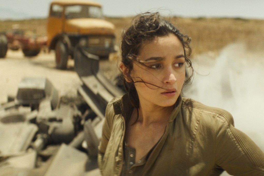 Alia Bhatt in a scene from “Heart of Stone”. The Bollywood superstar with nearly 79 million Instagram followers has made her Hollywood debut. Photo: Netflix via AP