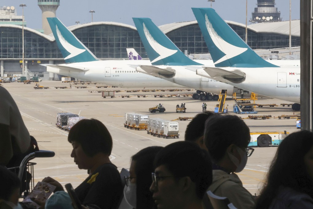 Cathay Pacific’s return to profitability follows losses of HK$33.7 billion over three years during the pandemic. Photo: Jonathan Wong
