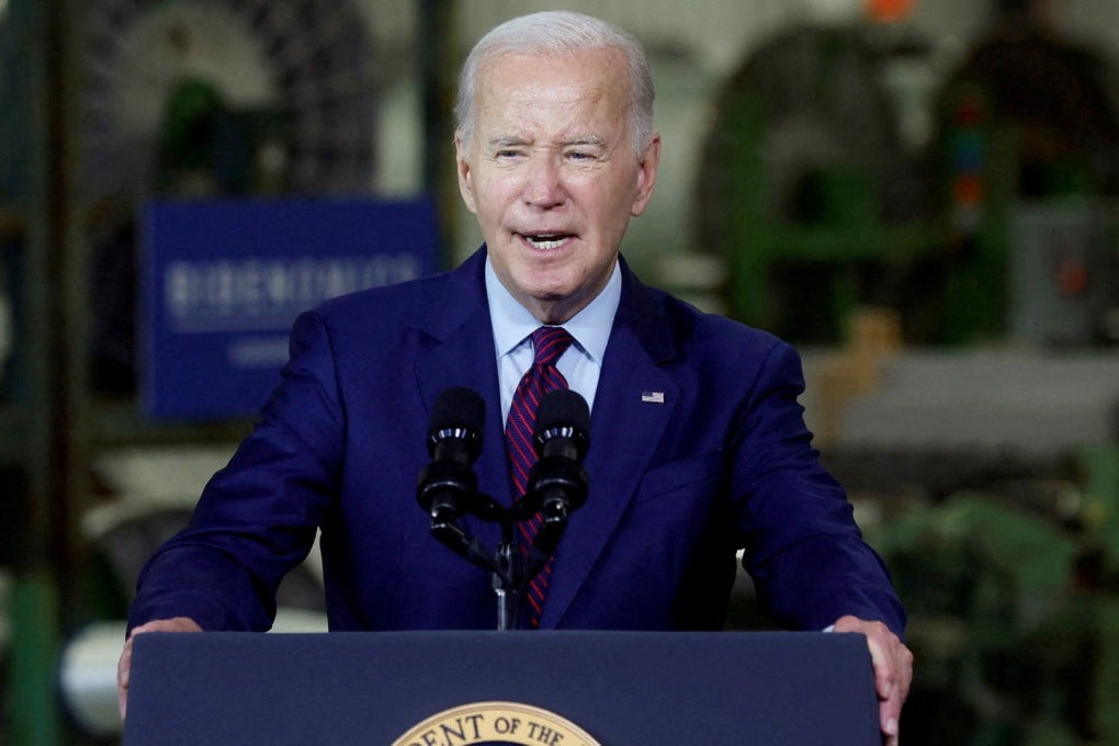 US President Joe Biden has signed an executive order further restricting American investment in China in technologies that might pose national security risks. Photo: Reuters