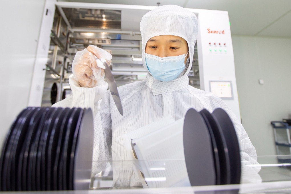 A new US investment ban aims to blunt China’s access to sensitive technologies such as semiconductors. Photo: VCG via Getty Images