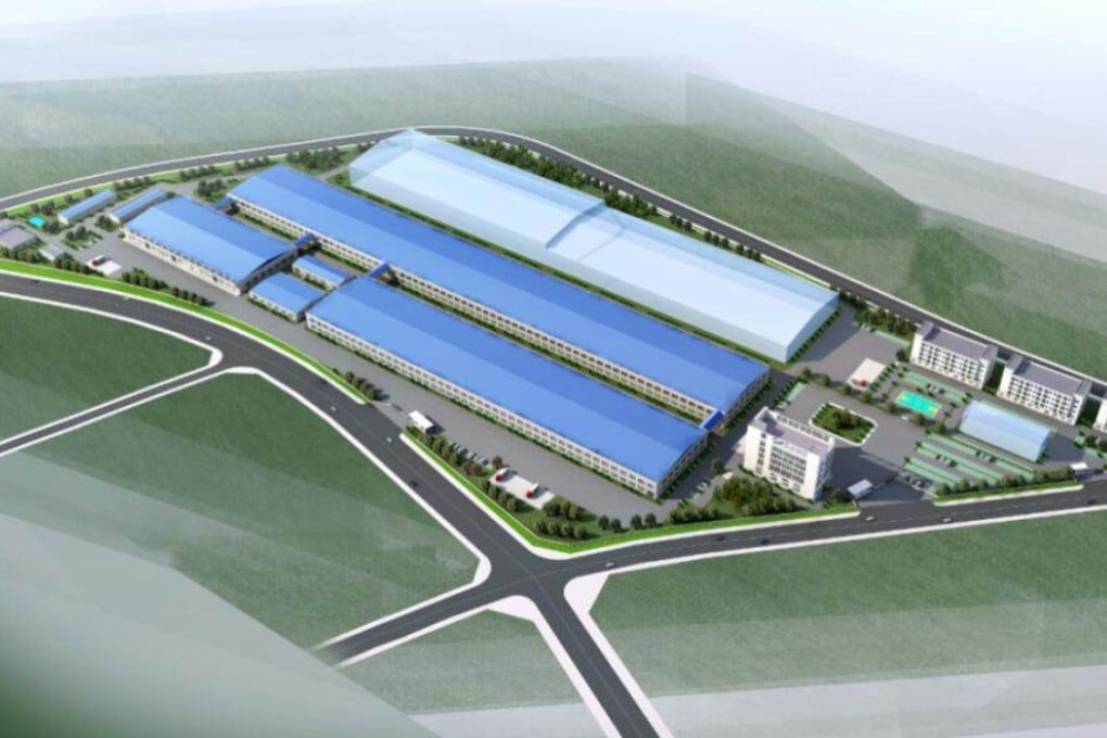 An artist’s rendering of Jiangxi Judian’s planned solid-state battery manufacturing plant. Image: Handout