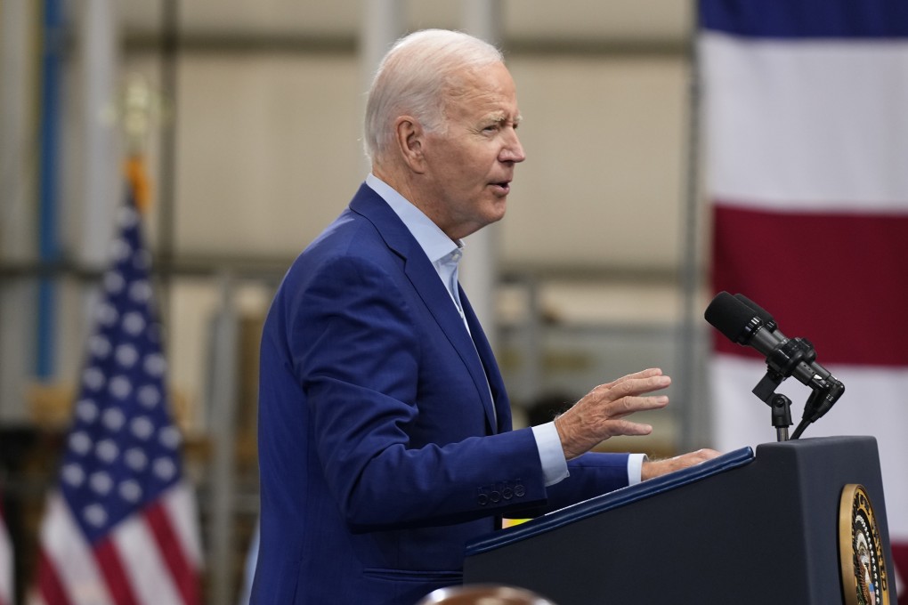 US President Joe Biden has signed an executive order further restricting American investment in China in technologies that might pose national security risks. Photo: AP