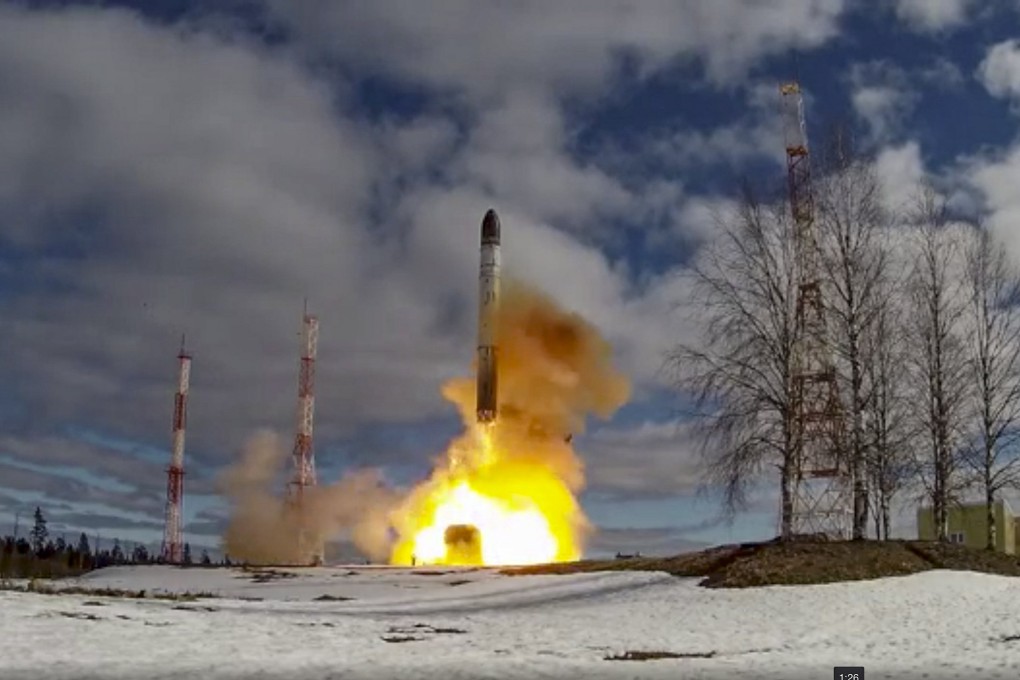 A Russian intercontinental ballistic missile, the likes of which the US and Japan hope to be able to intercept after a new agreement. Photo: EPA-EFE