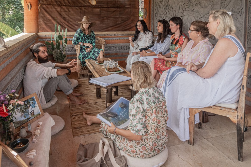 Pablo Luna shares expert advice at his eponymous design studio, which is on the Bali Interiors retreat itinerary. The retreat tours studios, homeware factories and workshops on Bali. Photo: Bali Interiors