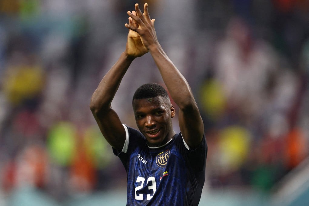 Ecuador’s Moises Caicedo is reportedly joining Premier League side Chelsea. Photo: Reuters