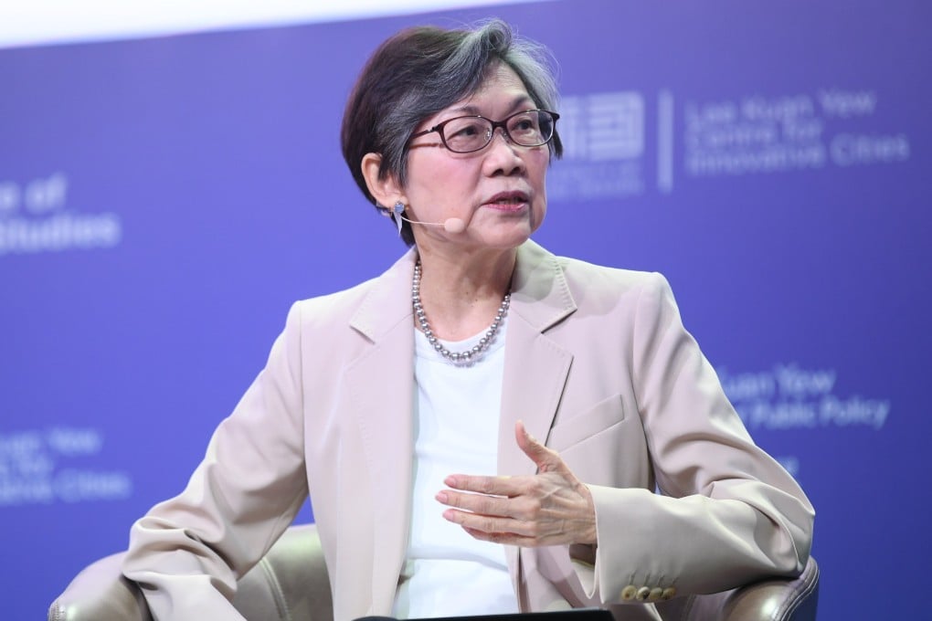 Chan Heng Chee, Singapore’s ambassador-at-large, speaks at a conference on August 14, 2023. Photo: Handout