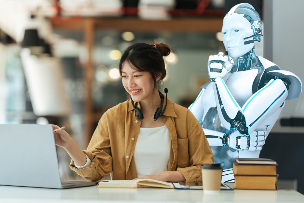 The ongoing pressure to excel academically in China has produced a growing demand for “virtual study chaperones” who cajole students to stick to their tasks while offering them companionship. Photo: SCMP composite