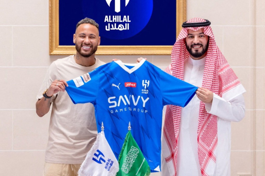 Al Hilal’s new signing Neymar says he is ready for a new challenge in Saudi Arabia. Photo: Reuters