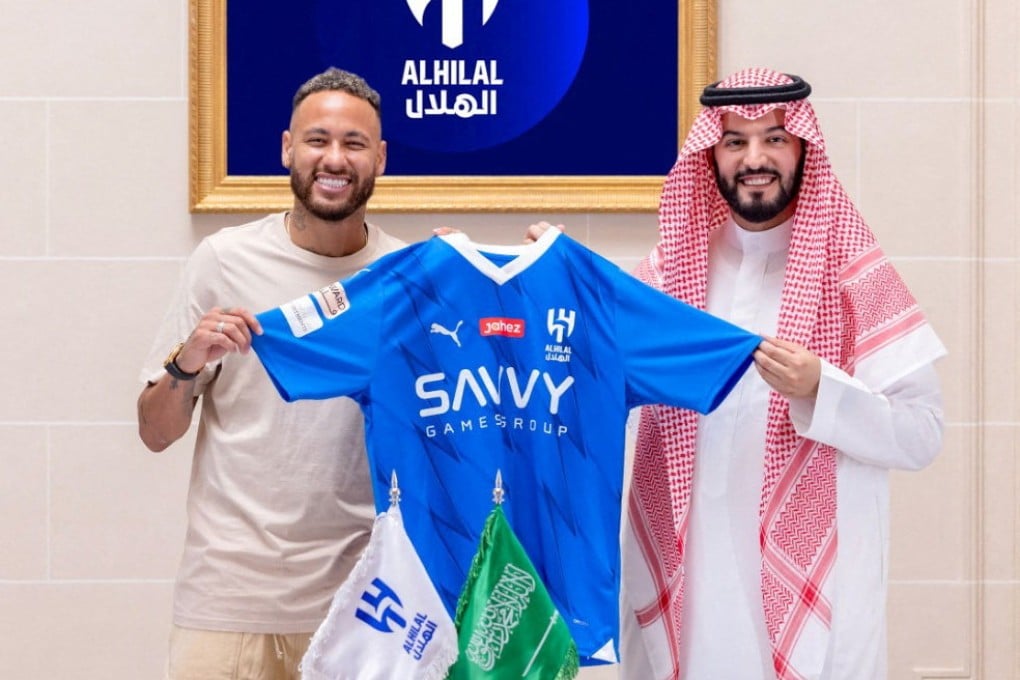 Al Hilal’s new signing Neymar says he is ready for a new challenge in Saudi Arabia. Photo: Reuters
