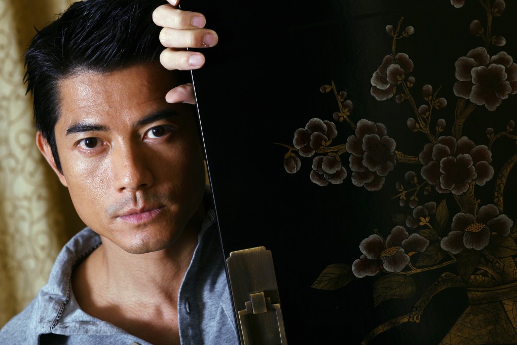 Aaron Kwok at an interview with the Post in 2009. Kwok started his career as a background dancer nearly four decades ago. Now he is a beloved Cantopop singer and actor – and a smitten husband and proud father of two. Photo: SCMP