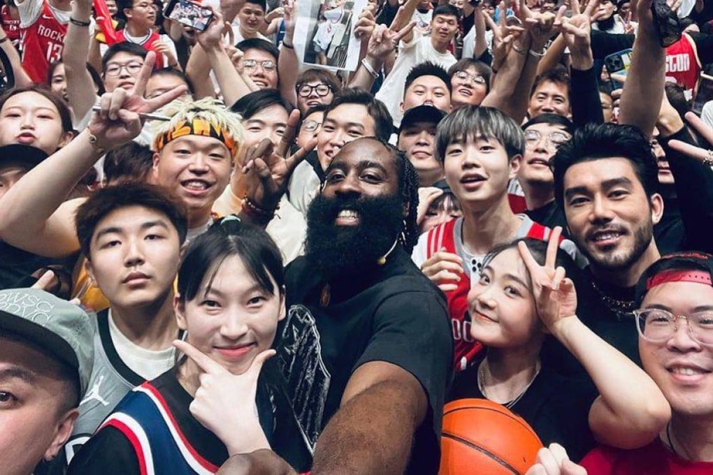 NBA star James Harden enjoyed a recent promotional trip to China, which included a fan event in Shanghai. Photo: Instagram/@jharden13