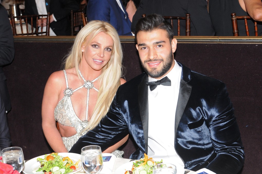 Britney Spears and Sam Asghari attend a gala event in Beverly Hills, California. File photo: Getty Images/TNS