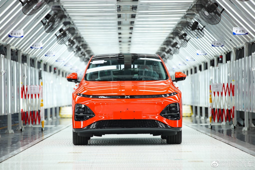 Xpeng expects big jump in third-quarter EV deliveries as G6 booms. Photo: Weibo