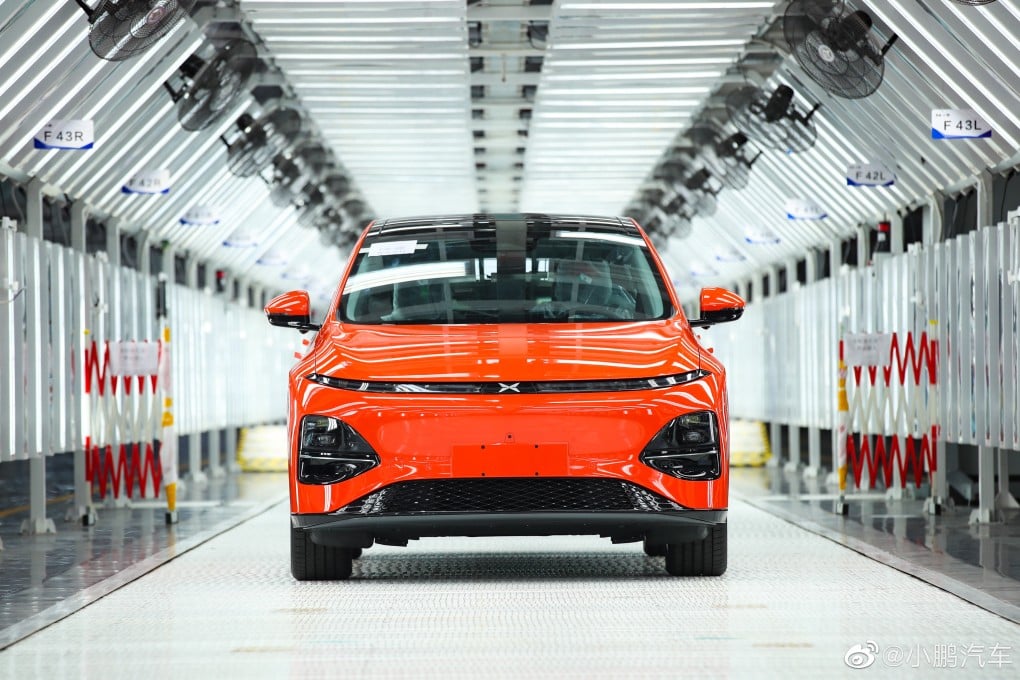Xpeng expects big jump in third-quarter EV deliveries as G6 booms. Photo: Weibo