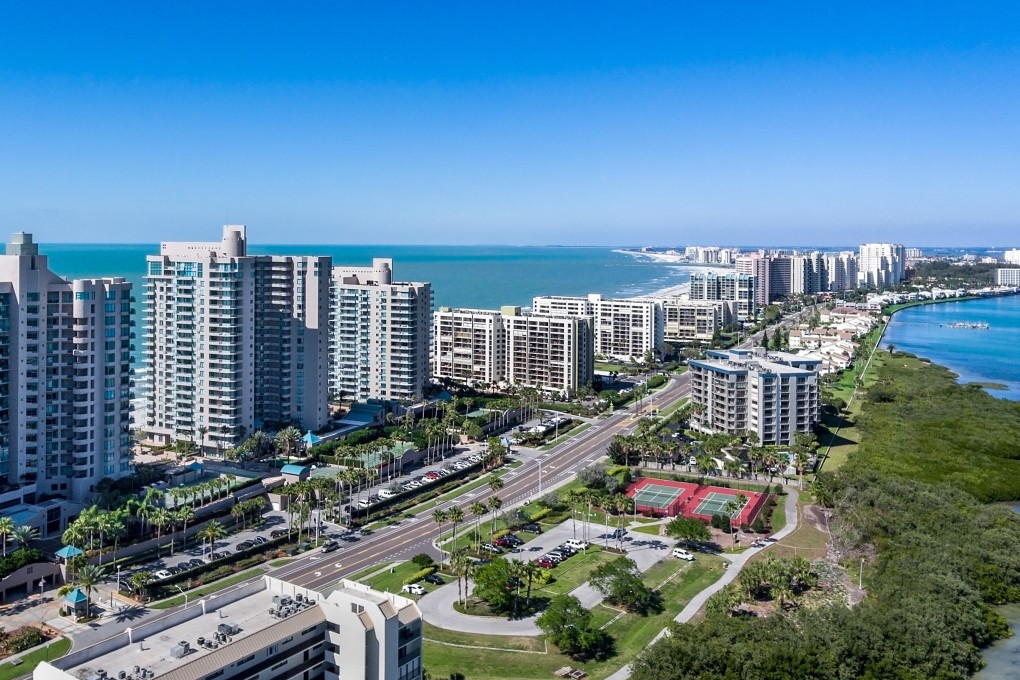 The skyline of Clearwater Beach, Florida. A US judge has denied a request for a preliminary injunction against a new law that sharply restricts the ability of Chinese citizens to buy property in the state. Photo: Shutterstock