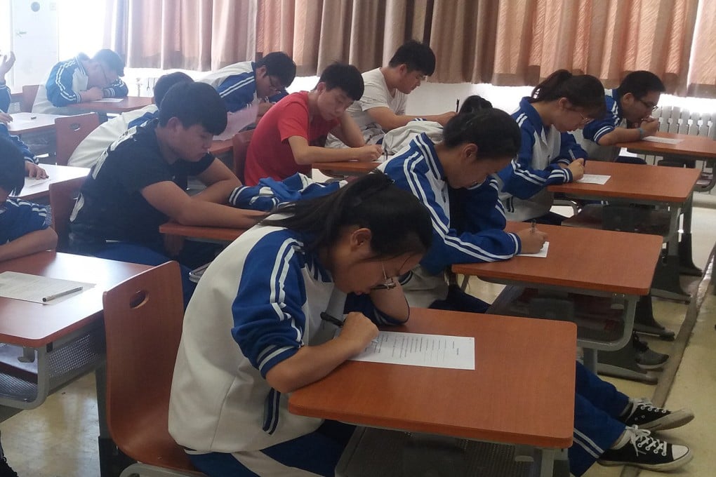 Most schools in China retain a rigid view that students must attend a reputable university to get a good job if they are to have any hope of a decent future. Photo: Shutterstock