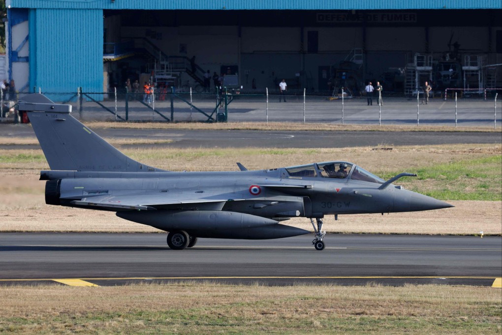 A Dassault Rafale French Air Force fighter – orders of which have boosted French arms exports to a record 27 billion euros in 2022. Photo: AFP
