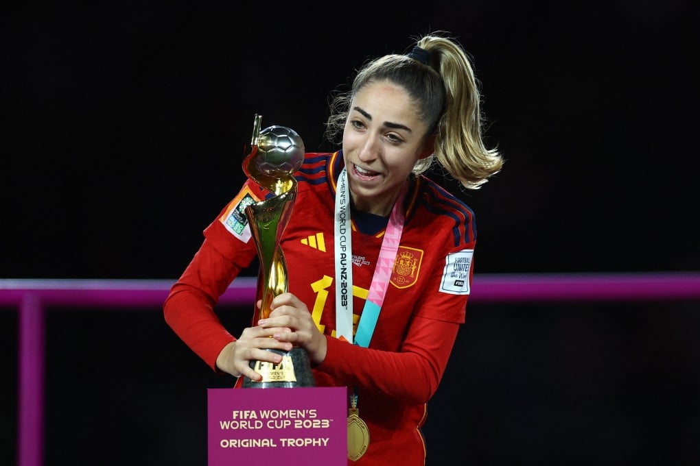 Spain’s Olga Carmona became the first player to score in a World Cup semi-final and final since 2015. Photo: Reuters