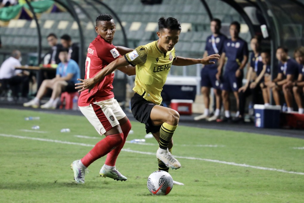 Lee Man subjected Bali United to a 5-1 thrashing at Hong Kong Stadium. Photo: Xiaomei Chen