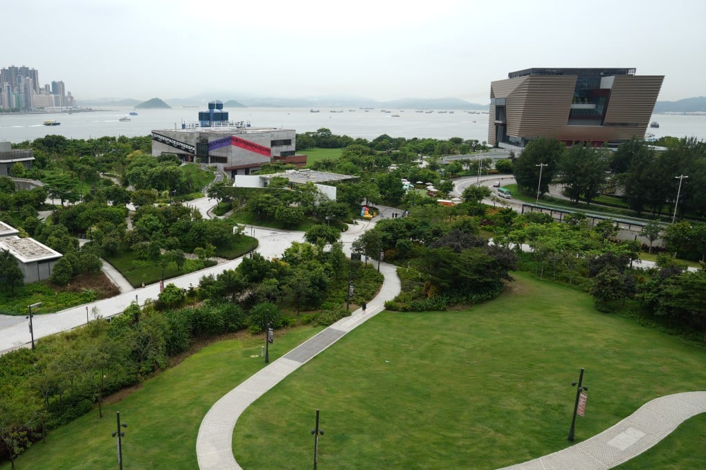 View of West Kowloon Cultural District. Photo: Sam Tsang
