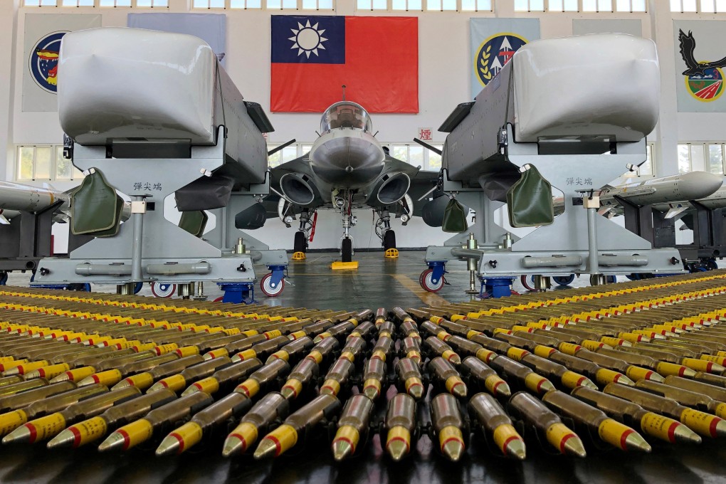 Taiwan’s defence budget for next year includes US$4.1 billion to develop new weapons on the island. Photo: Reuters