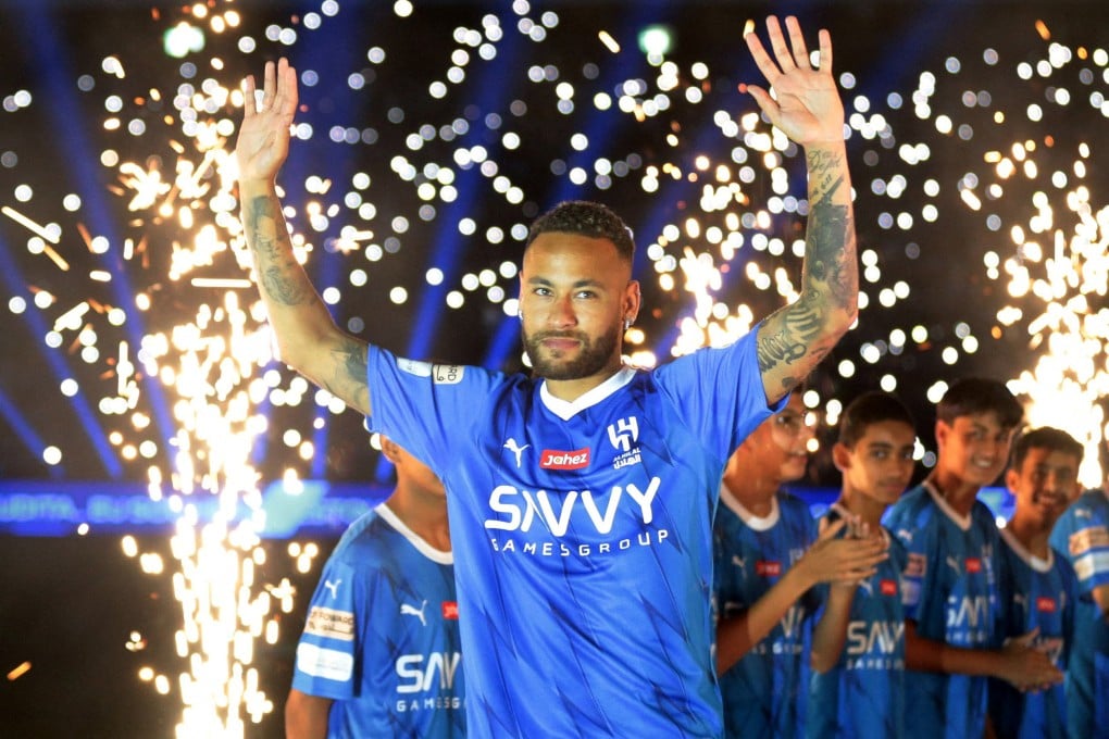 Neymar this month signed for last season’s Asian Champions League finalists Al Hilal. Photo: Reuters