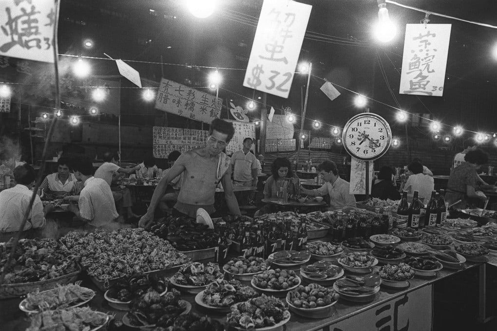 A seafood stall at the market known as the Poor Man’s Nightclub in Sheung Wan. Photo: Staff photographer