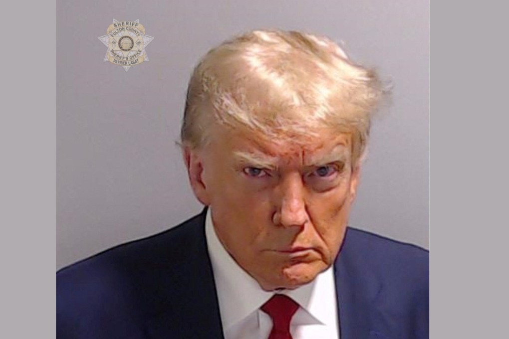 Former US president Donald Trump surrenders at Georgia jail in criminal ...