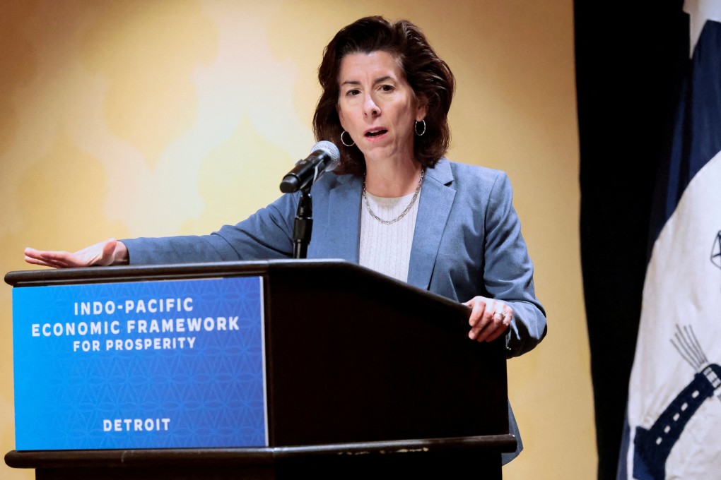 US Commerce Secretary Gina Raimondo. Photo: Reuters
