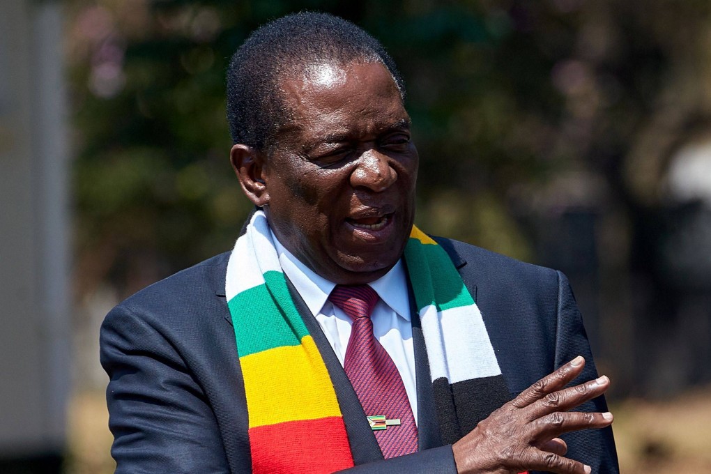 Zimbabwe’s President Emmerson Mnangagwa has won a second term in office, the country’s electoral commission confirmed on Saturday. Photo: AFP