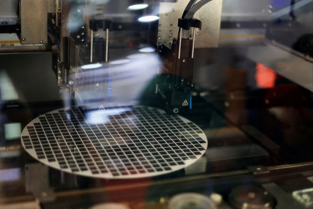 Semiconductor equipment displayed at the American Tec booth during Semicon China, a trade fair in Shanghai, on June 29, 2023. Photo: Reuters