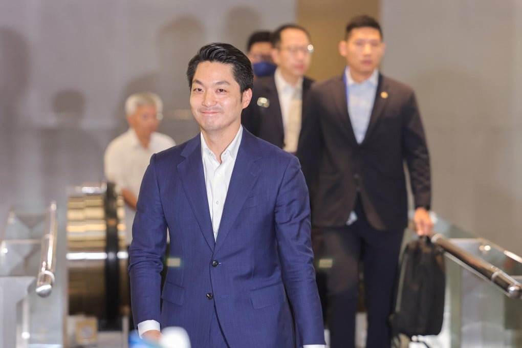 Taipei Mayor Wayne Chiang is leading a delegation to Shanghai to attend this year’s Shanghai-Taipei Twin City Forum. Photo: CNA