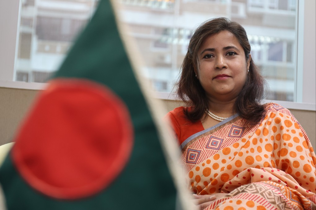 Bangladeshi Consul General Israt Ara says her country is ready and willing to send trained domestic helpers to work in Hong Kong. Photo: Edmond So