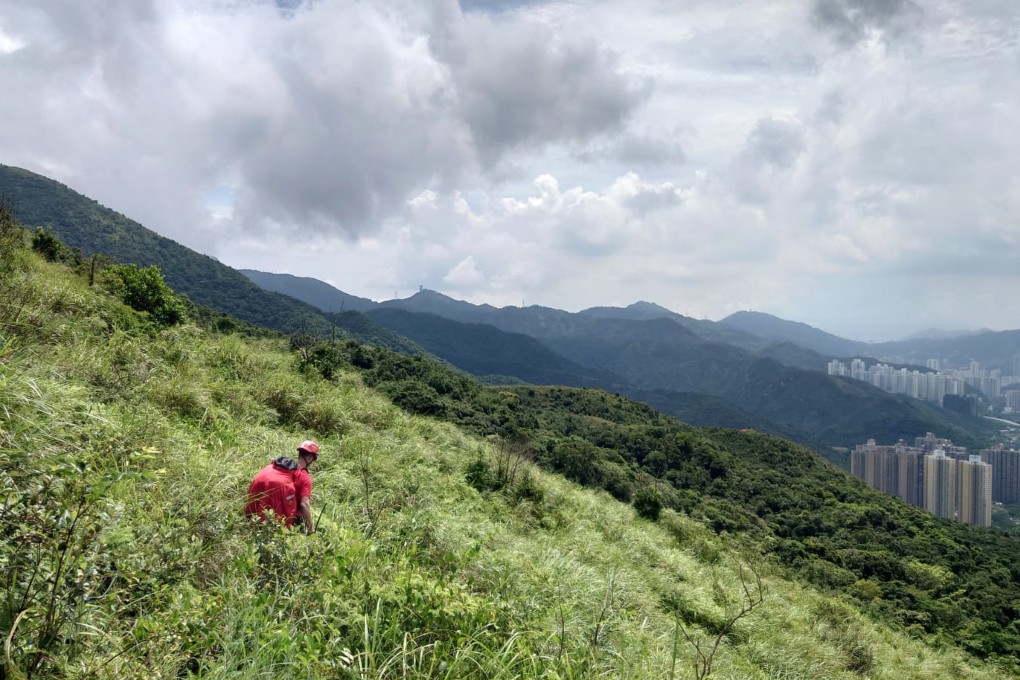Members of the Civil Aid Service are also searching for the missing hiker. Photo: Handout