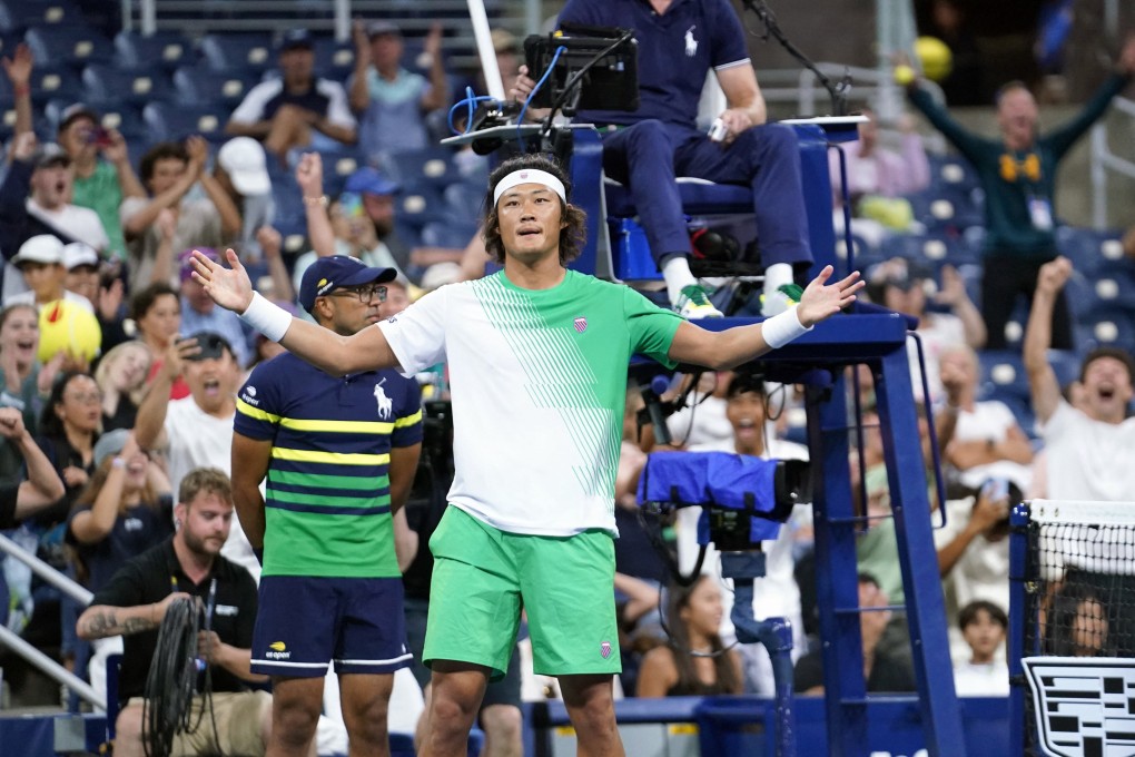 Zhang Zhizhen is into the third round of the US Open. Photo: USA TODAY Sports
