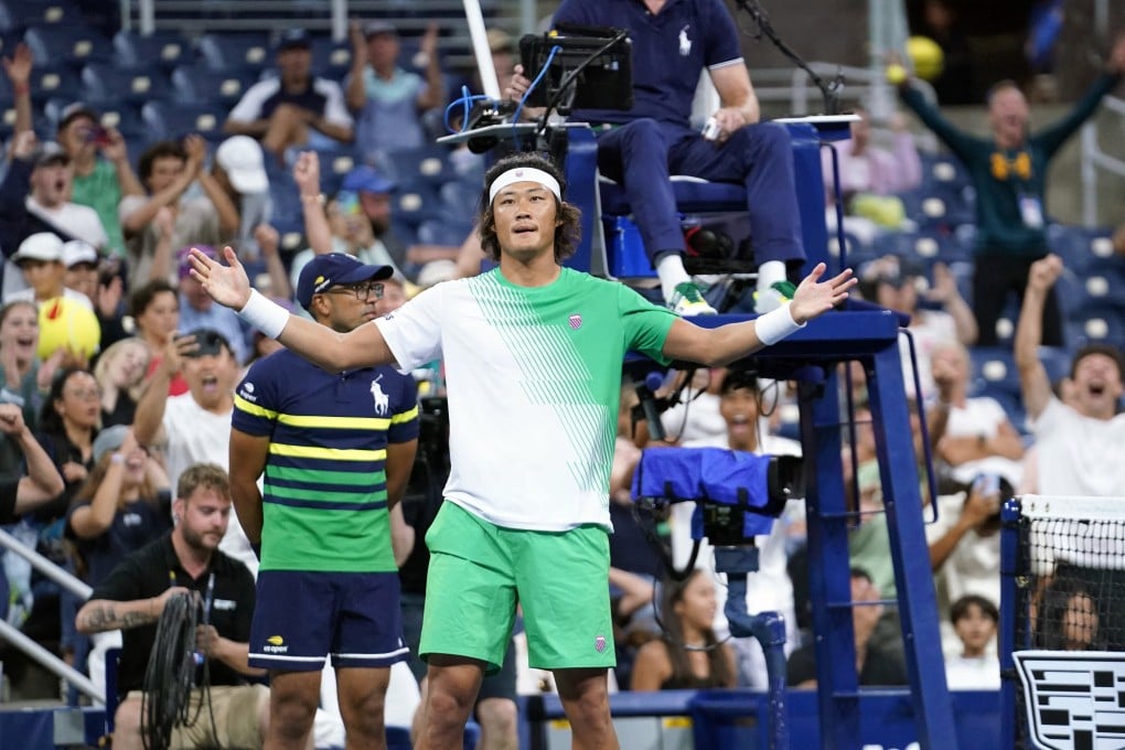 Zhang Zhizhen is into the third round of the US Open. Photo: USA TODAY Sports
