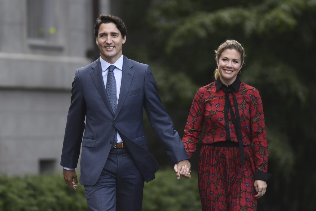 Canada’s Prime Minister Justin Trudeau and his wife, Sophie Gregoire Trudeau, arrive at Rideau Hall in Ottawa, Ontario in 2019. The Canadian prime minister and his wife announced Wednesday, Aug. 2, 2023, that they are separating after 18 years of marriage. Photo: AP